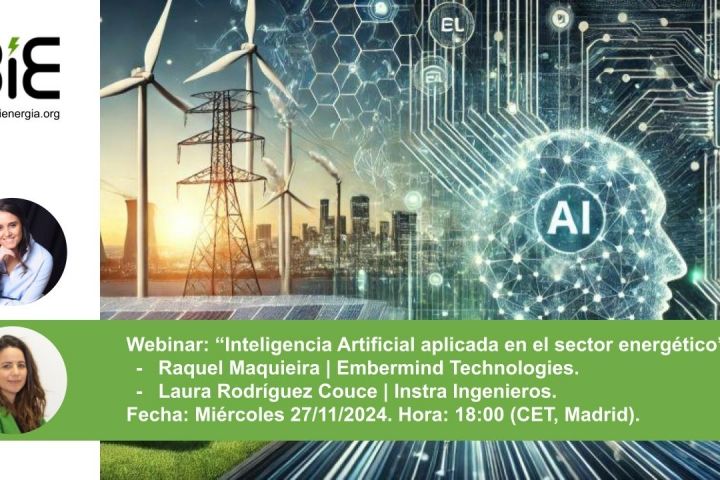 WEBINAR: INTELIGENCIA ARTIFICIAL aplicada en el SECTOR ENERGÉTICO