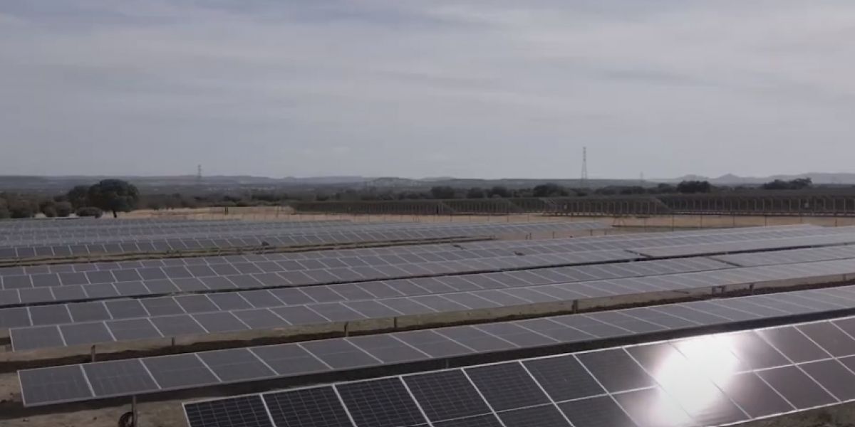 Valdesolar, Repsol's biggest solar plant in Spain